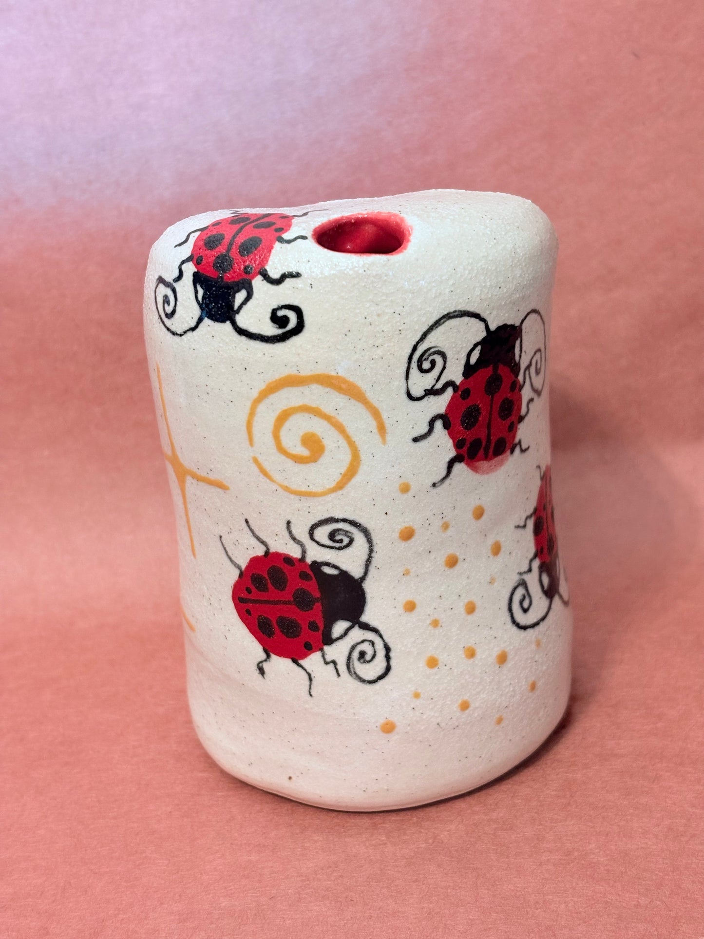Lucky little lady 🐞 To-Go Ladybug Cup