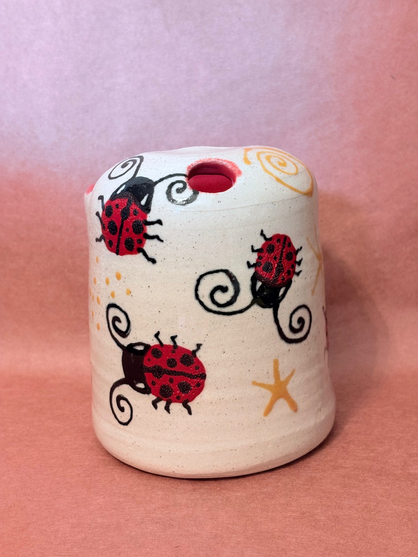 Lucky little lady 🐞 To-Go Ladybug Cup