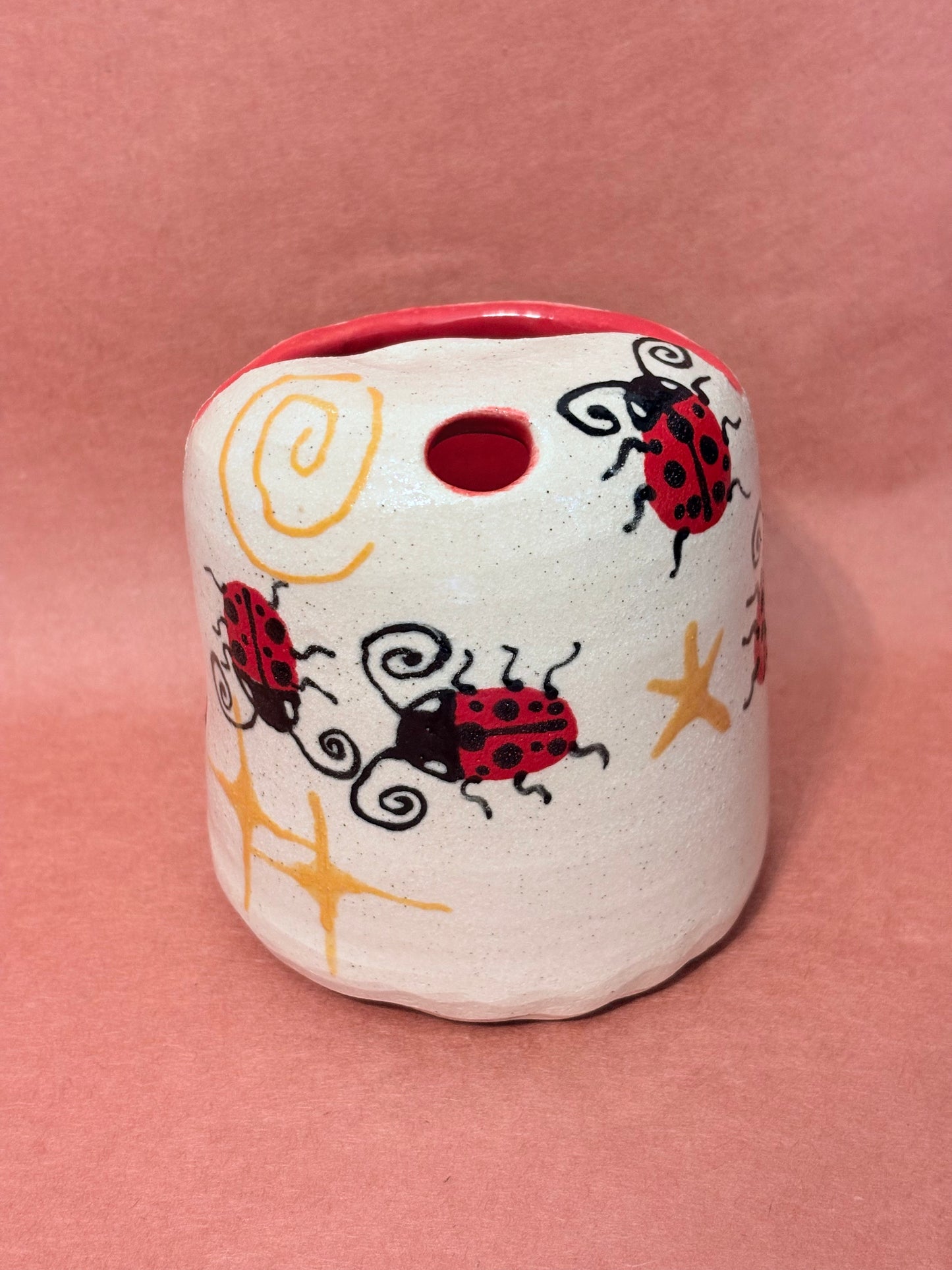 Lucky little lady 🐞 To-Go Ladybug Cup