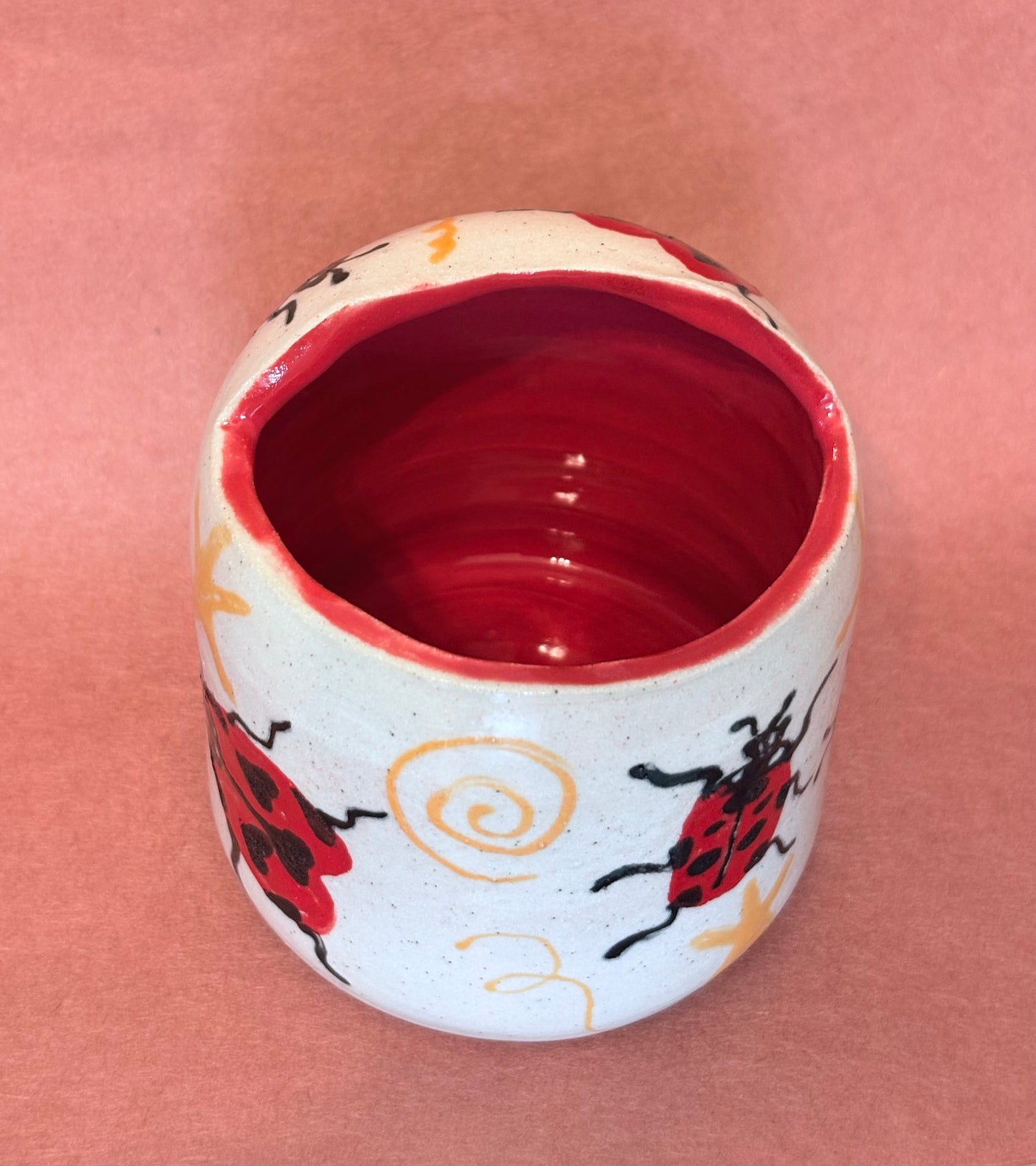 Lucky little lady 🐞 To-Go Ladybug Cup