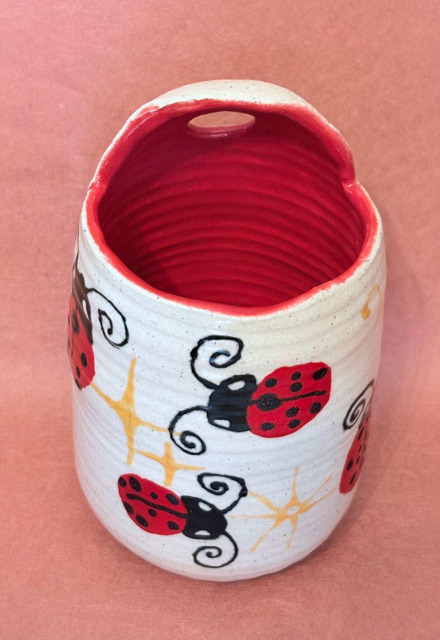 Lucky little lady 🐞 To-Go Ladybug Cup