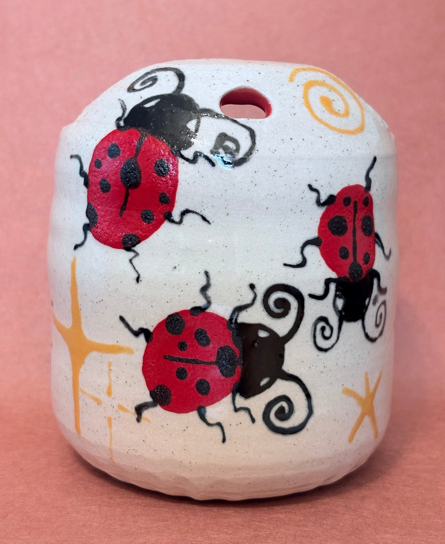 Lucky little lady 🐞 To-Go Ladybug Cup