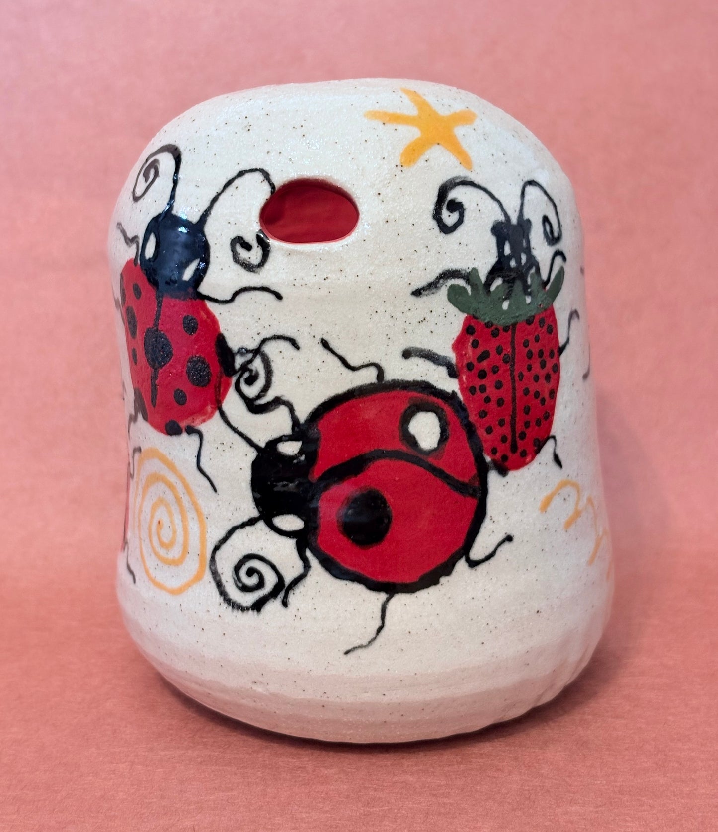 Lucky little lady 🐞 To-Go Ladybug Cup