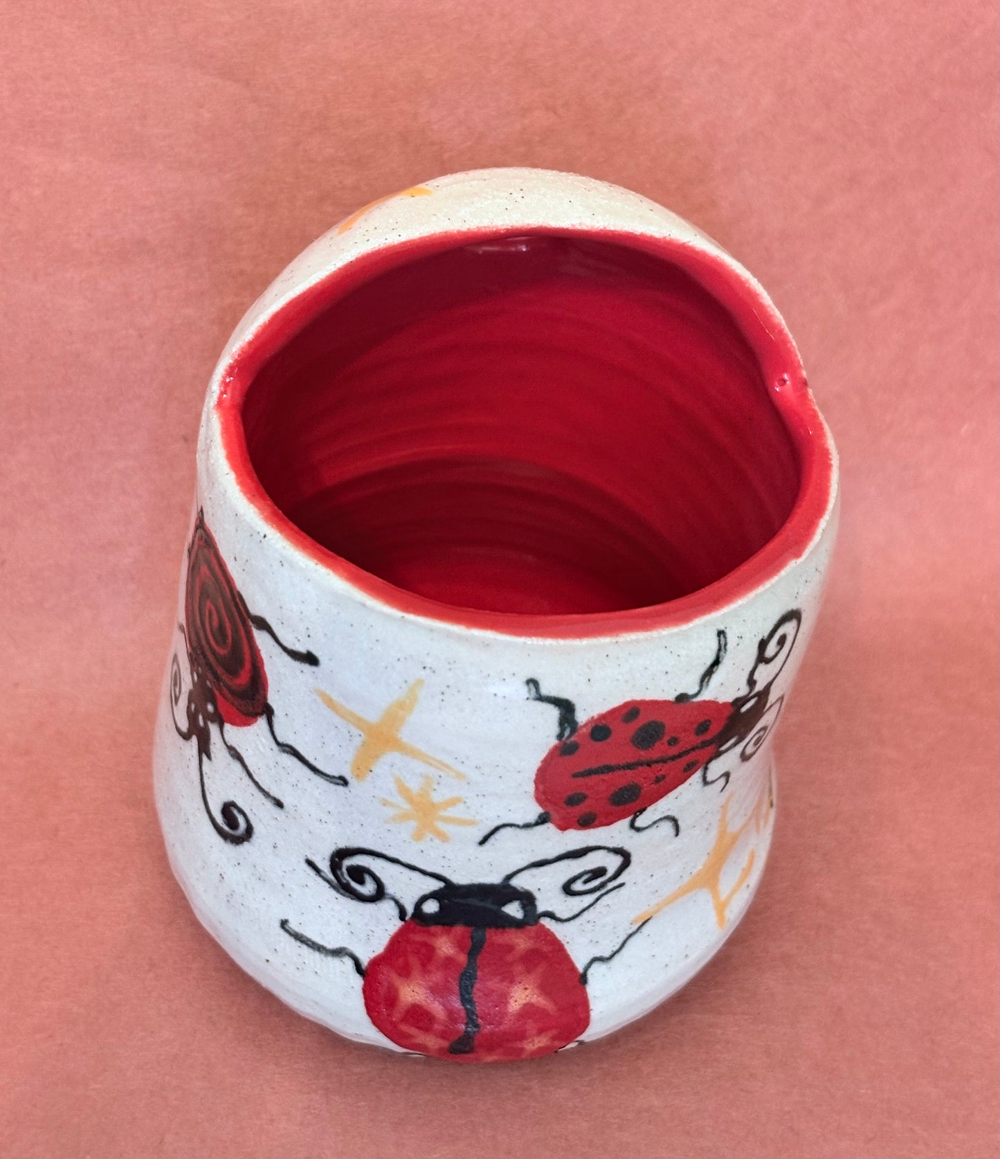 Lucky little lady 🐞 To-Go Ladybug Cup